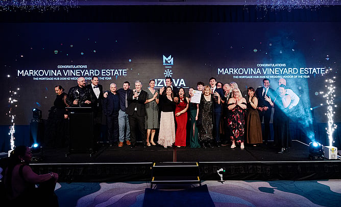NZWVA Vendor of the Year 2026 - Markovina Estate