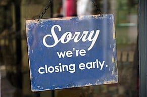 Practice closing early at 3pm today for staff training
