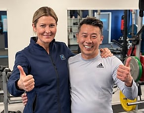 Sanford is back in the gym after 30 years away