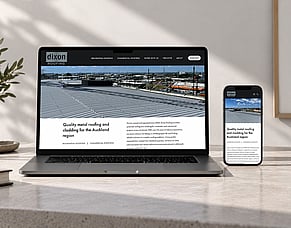Dixon Roofing &mdash; Website design