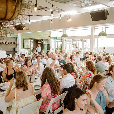 Waiheke vineyard wedding at Batch Winery