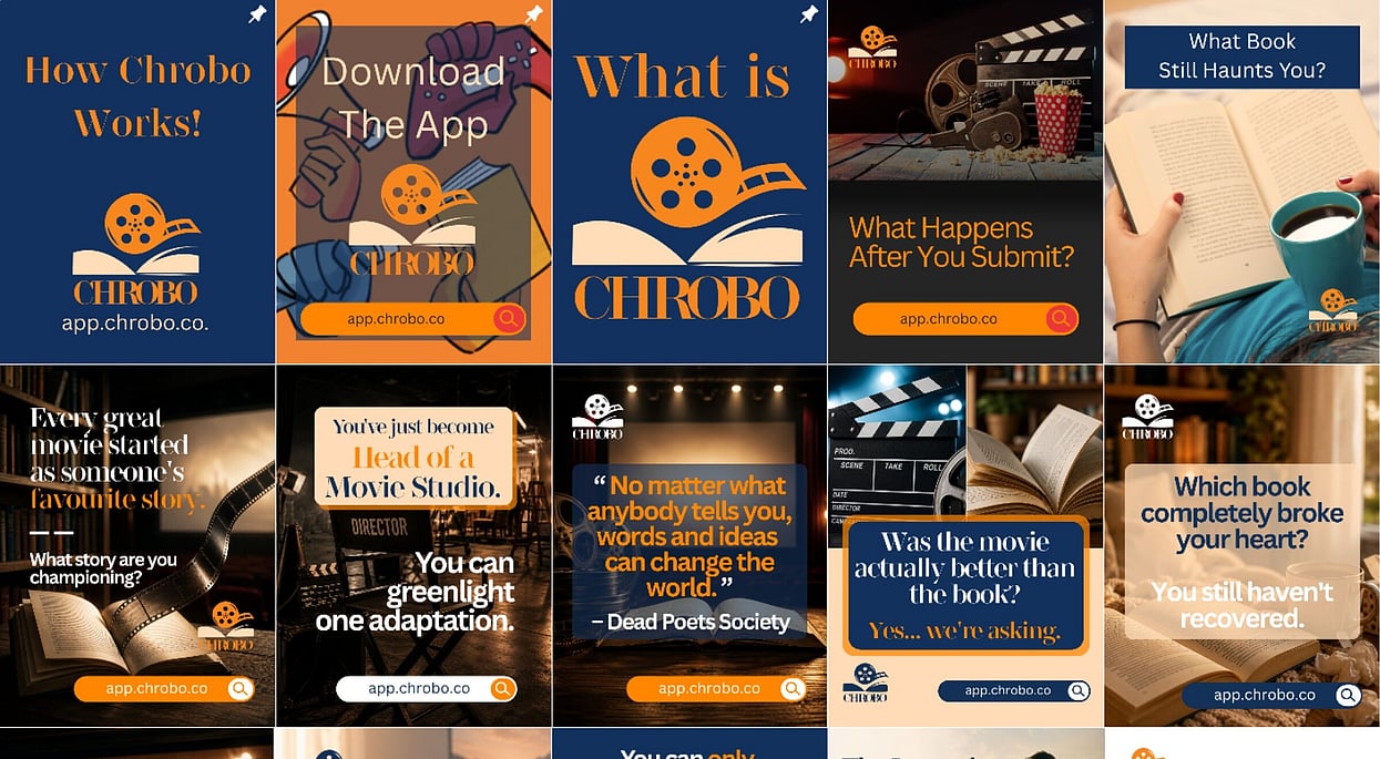 Design work for Chrobo Stories from Nota Bene