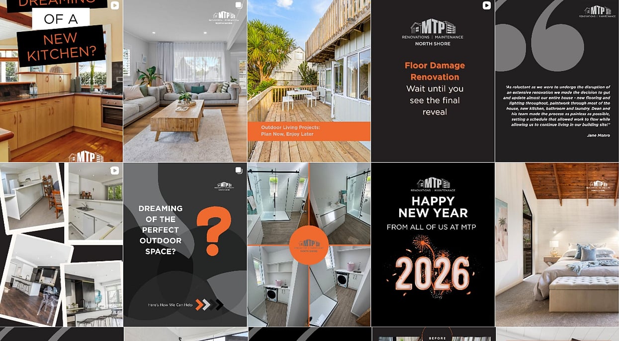 Instagram designs for MTP North Shore by Nota Bene