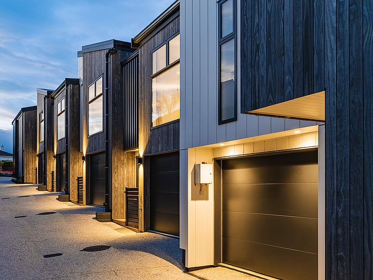 Image of Highgate Ridge, collection of townhouses in Maori Hill by MJW Homes. Dunedin, Otago NZ