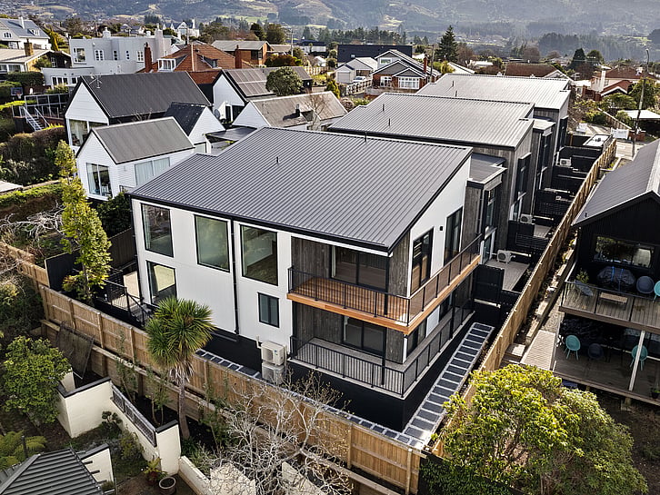 Image of Highgate Ridge, collection of townhouses in Maori Hill by MJW Homes. Dunedin, Otago NZ