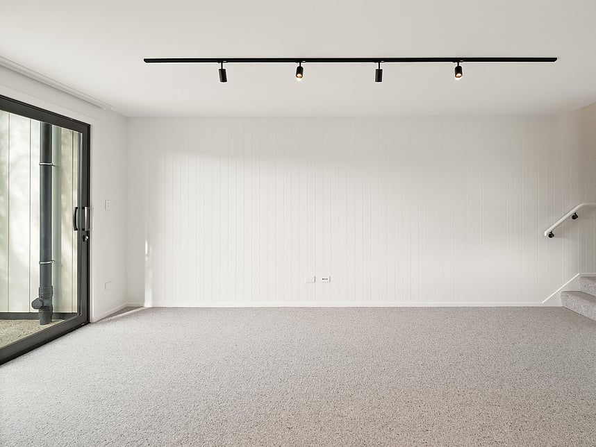 Interior image of Highgate Ridge townhouses in Maori Hill. Built by MJW Homes. Dunedin, Otago.