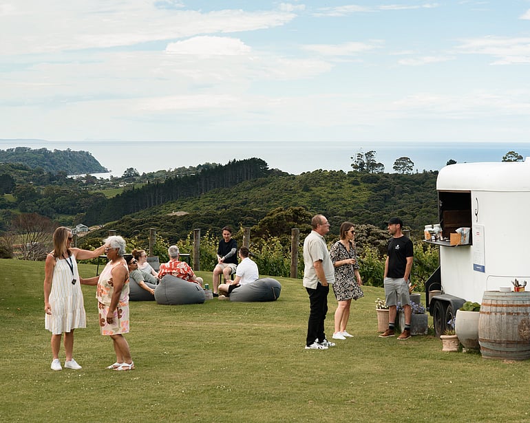 waiheke event venue at batch winery