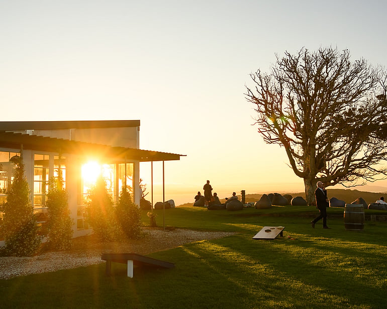winery event venue waiheke island at Batch Winery