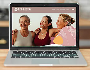 Red Panda Health &mdash; Logo &amp; website redesign