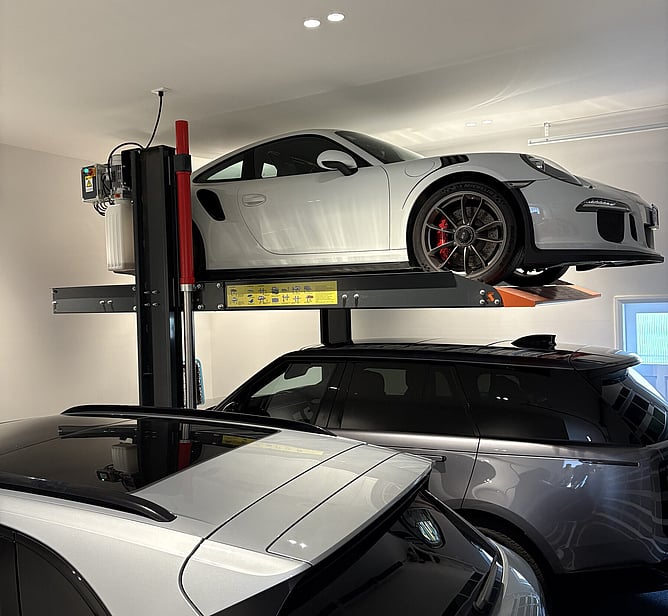 Car Stacker - Garage Design