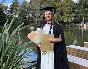 Onwards and upwards: Former health scholar reflects on journey so far