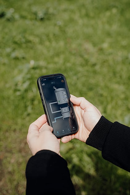 Agora app alert notification on farmer's phone