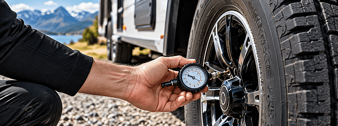Why Caravan Tyre Pressure Matters