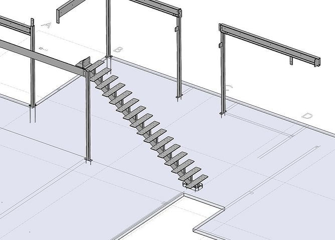 Structural steel need to be constructed from the IFC drawings