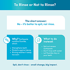 To rinse or not to rinse after brushing? What the evidence says