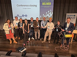 GOVIS committee celebrating the 2026 conference - Courage to Deliver