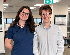 Natalie's shoulder injury has settled and she is still getting stronger