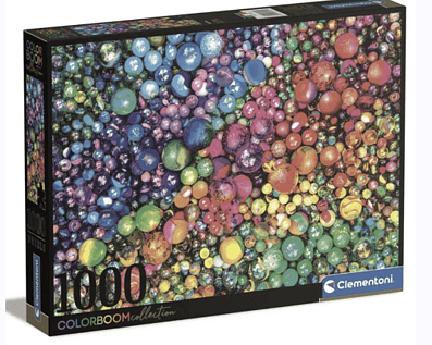 Clementoni 1000 Piece Jigsaw Puzzle Colour Boom "MARVELLOUS MARBLES"