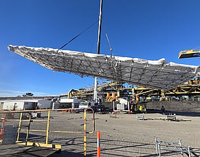 Structural repairs on a coal stacker &ndash; NSW