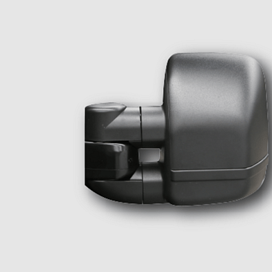 Clearview towing mirror extended front view