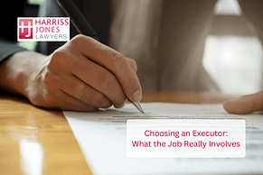 Choosing an Executor for Your Will