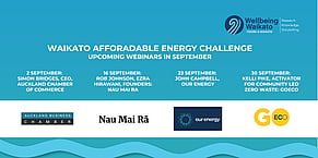 The Waikato Affordable Energy Challenge