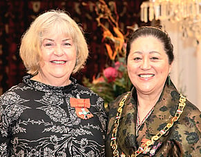 Trustee Diane Turner receives MNZM