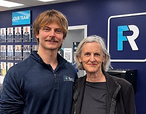 Maureen has been cleared by her surgeon after a hip replacement