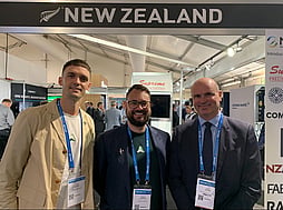 Image: Bob Criner, CEO and Co-founder (left), Stuart Johnstone, CTO and Co-founder (middle), Mark Hoskins, Chief Revenue Officer, Fabrum (right).