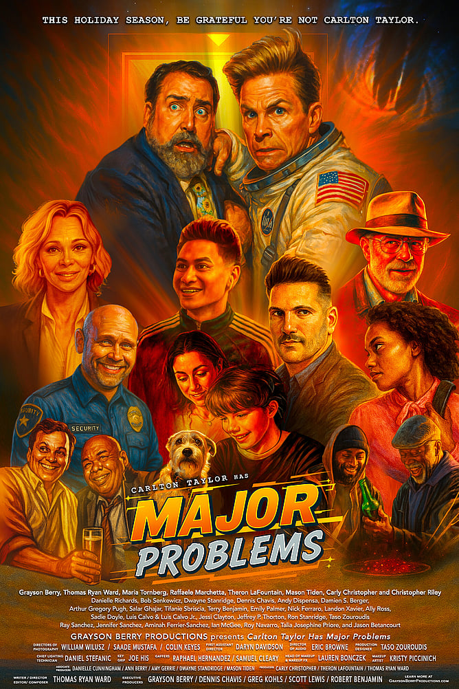 'CARLTON TAYLOR HAS MAJOR PROBLEMS' – AI-Era Dramedy From Thomas Ryan Ward