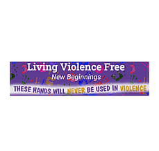 Living Violence Free logo