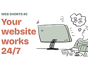 Your website is on 24/7.  You however, need sleep.