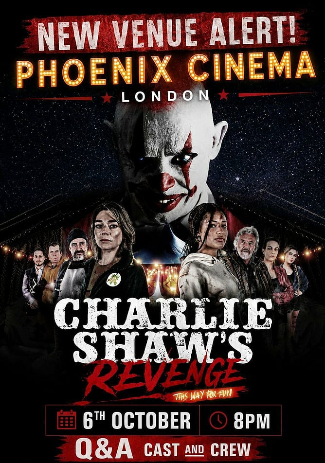'CHARLIE SHAW'S REVENGE' – British Survival Horror UK Tour 2026