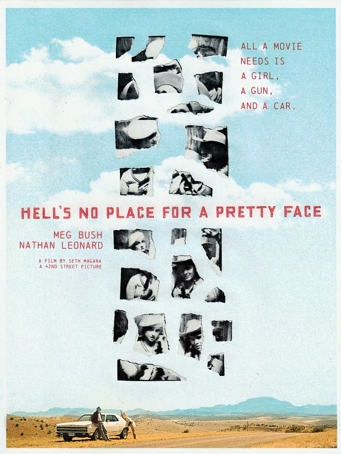 'HELL'S NO PLACE FOR A PRETTY FACE' – Crime Romance Starring Meg Bush