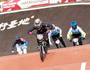 Greenough bags double podium in BMX Racing World Cup in China