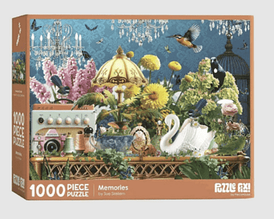 Puzzle Fix 1000 Piece Jigsaw Puzzle: Memories