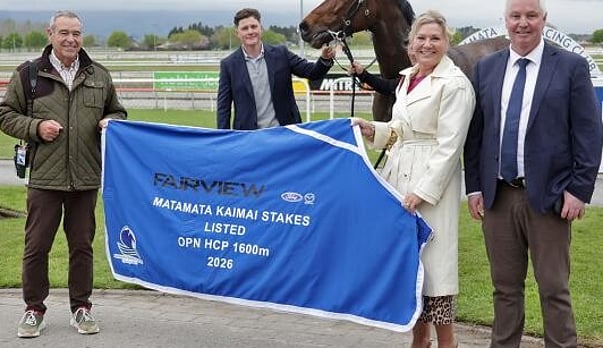 Astoria Brooke claims first stakes success at Matamata
