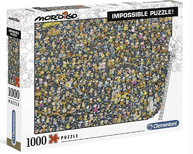 Clementoni 1000 Piece Jigsaw Puzzle: Mordillo - "Impossible Puzzle"