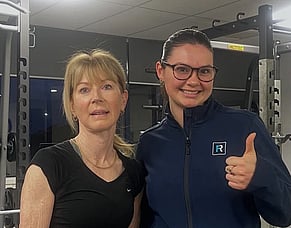 Raewyn is back training pain free six weeks after hip surgery