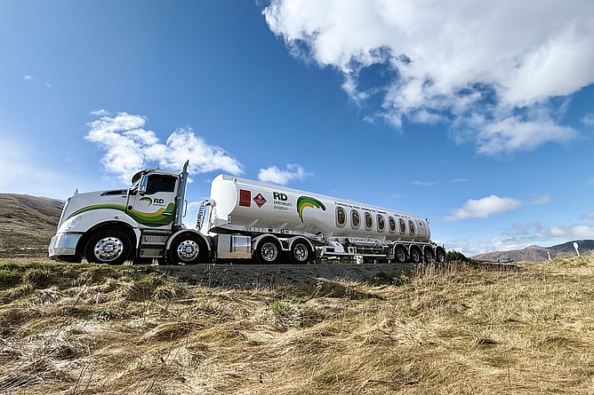 Aviation Truck in the Mackenzie Country