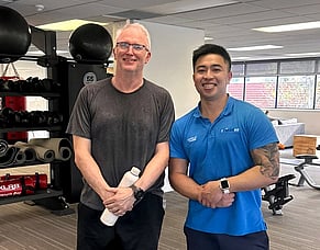 Daryll is 17kg down and three times stronger