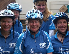 Round Taupo DPT Novo Nordisk cycle team 2009