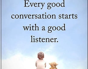 The Gift of Being Heard