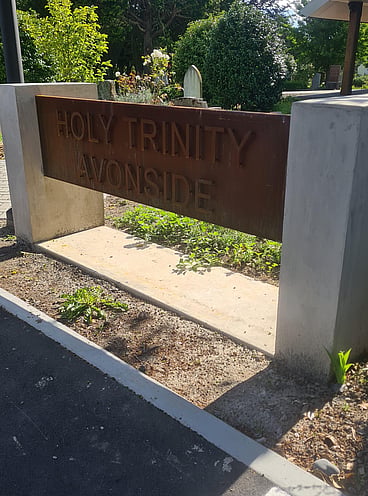 Corten Lasercut Signage