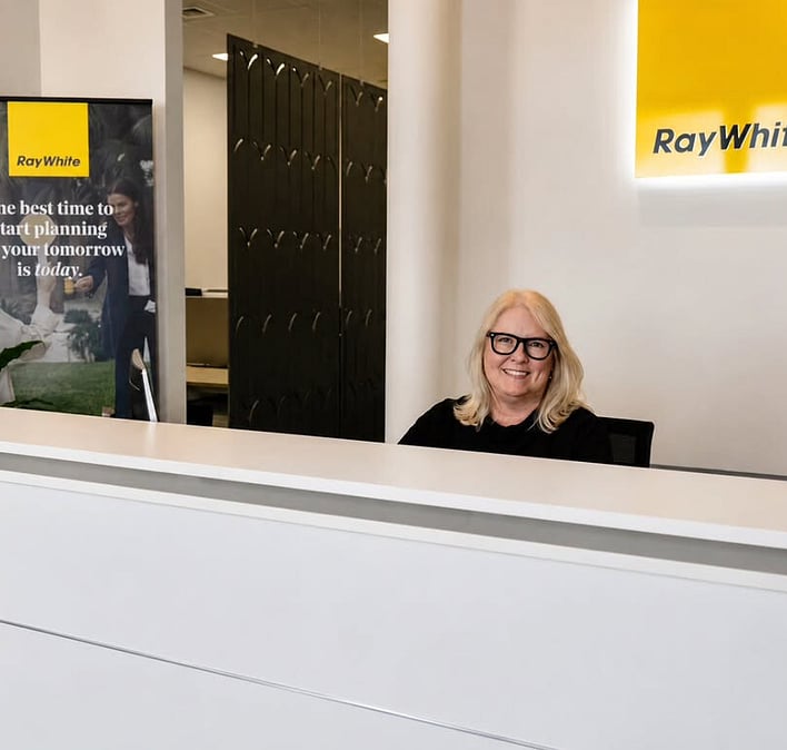 Ray White The Sands reception
