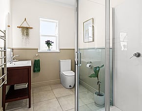 Taradale bathroom renovation: a whole-house repipe and mains pressure hot water