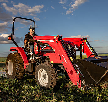 Massey Ferguson 1800 E Series with loader