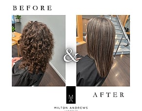 FROM CURLY TO SLEEK &ndash; WHAT A TRANSFORMATION!