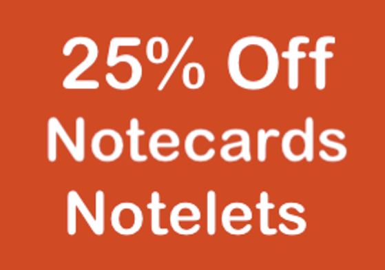 Puzzlesnz Labour Weekend Sale 25% Off Notecards