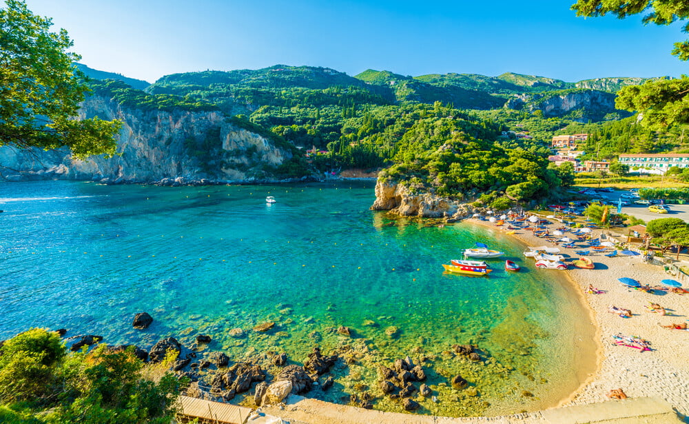 Paleokastritsa, Corfu, Greece